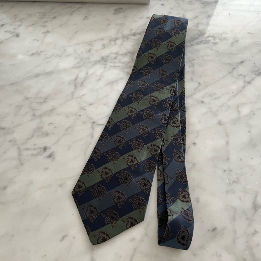 GIANNI VERSACE Multicolour Silk Tie | Made in Italy